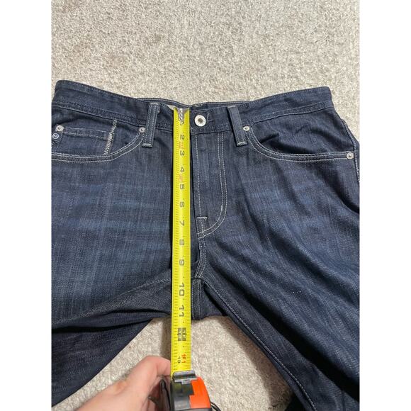 AG Adriano Goldschmied Mens Actual Size 32x28 Protege Straight Leg Jeans Blue - Picture 6 of 11